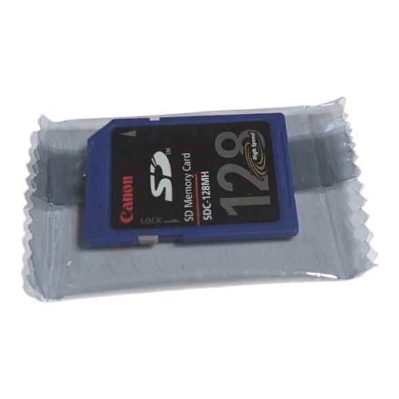 Canon 128MB High Speed SD Memory Card Genuine NEW Sealed SDC-128MH - Picture 4 of 6